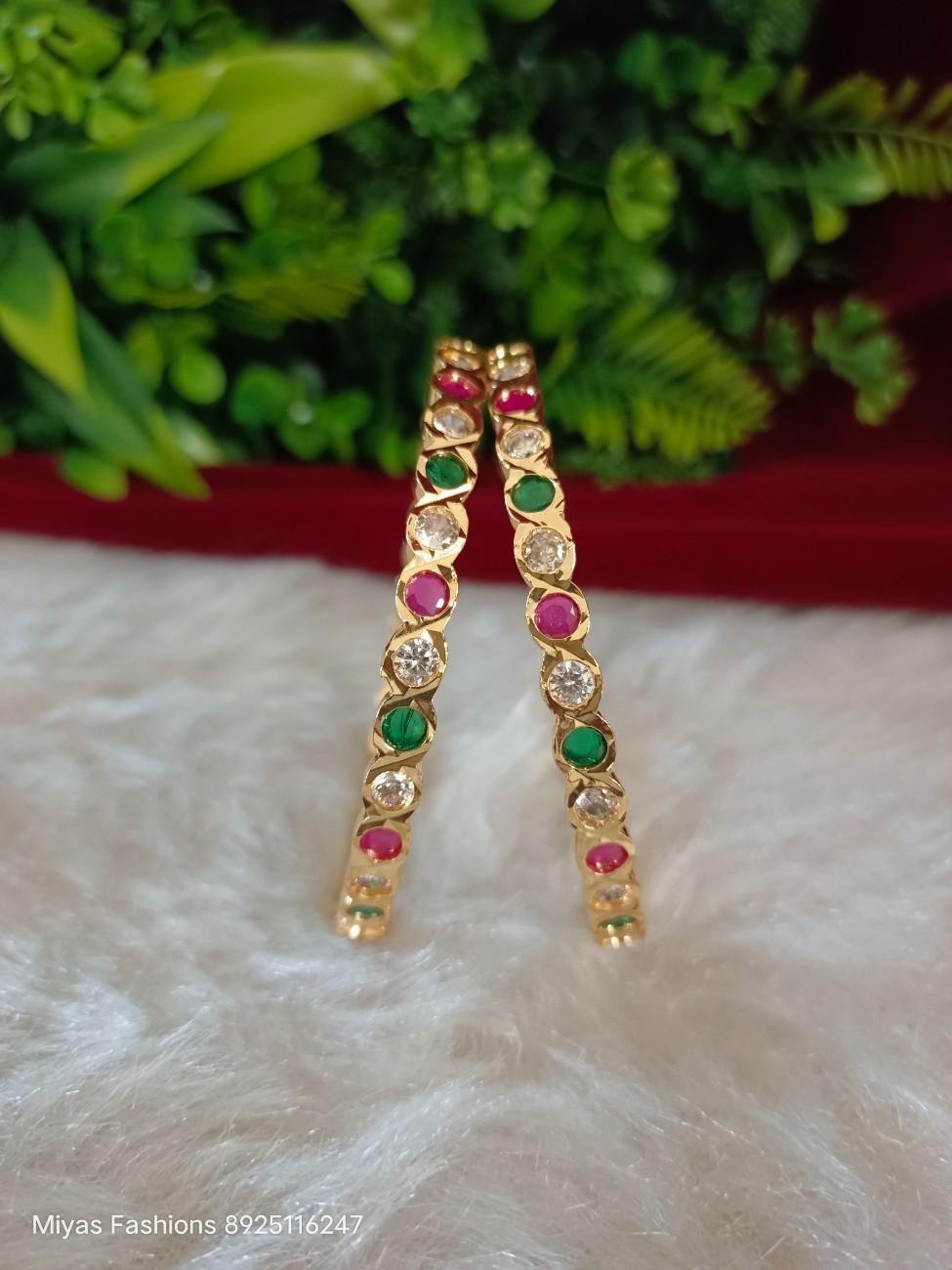 IMG_20260403_122704.jpg Stone Bangles - Image 1
