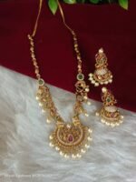 Antique Chandbali Neckset - Image 3