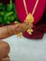 AD peacock Earrings - Image 2